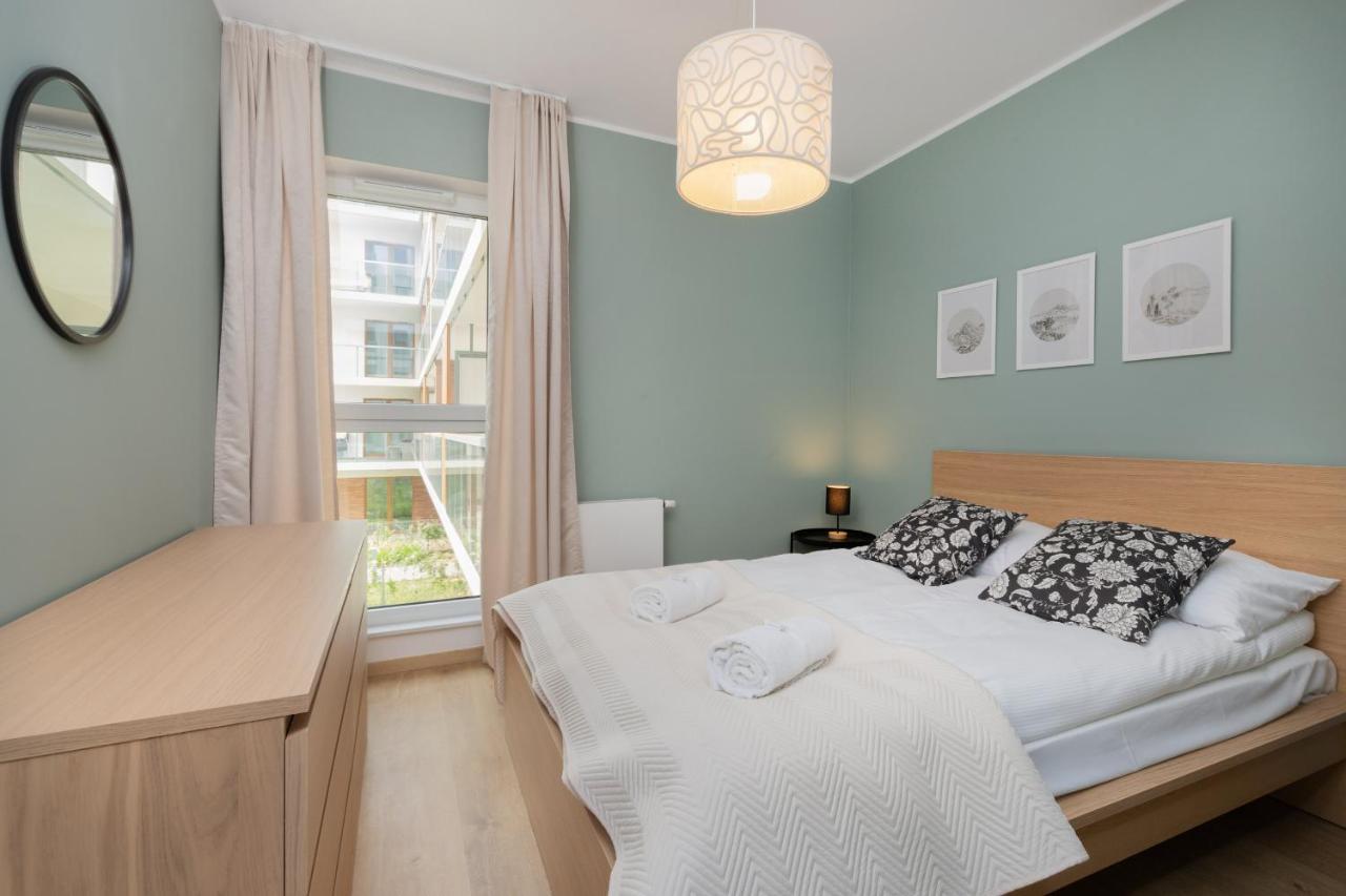 Bright & Stylish Apartment With Balcony 1,5 Km To Gdansk Main City By Noclegi Renters Exterior photo